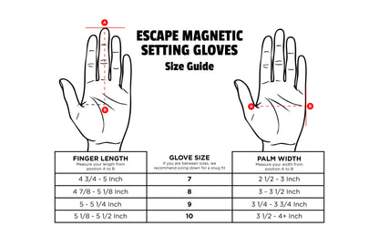 Escape Magnetic Setting Gloves