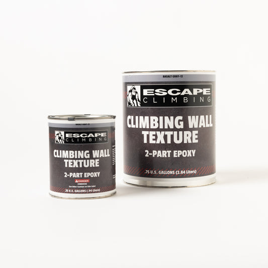 DIY Climbing Wall Texture Epoxy