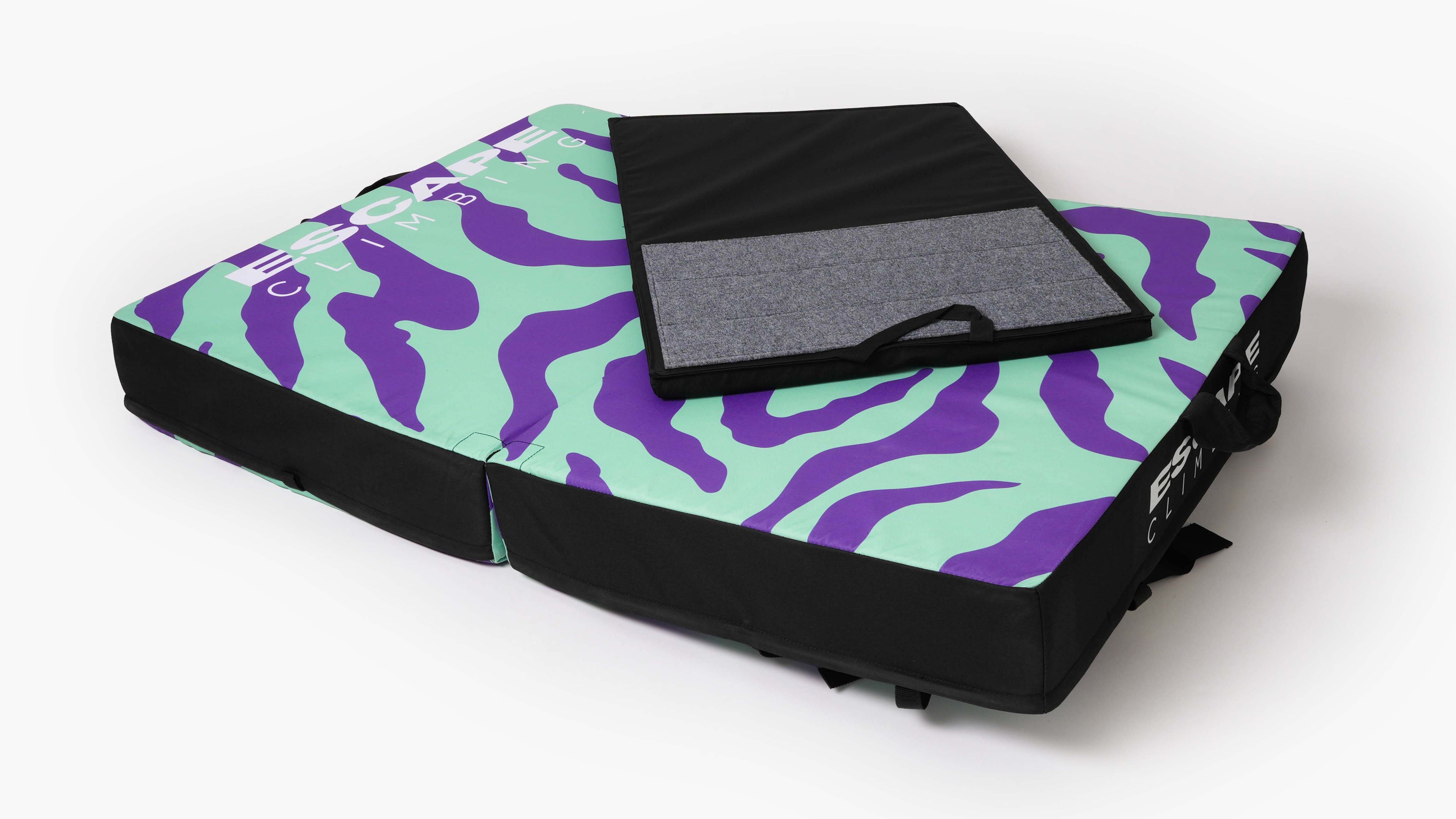 Zebra Zone Plus Crash Pad – Escape Climbing