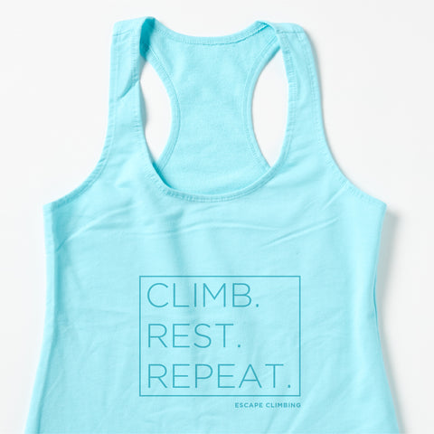 Climb. Rest. Tank