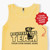 Custom Routesetting Team Shirt