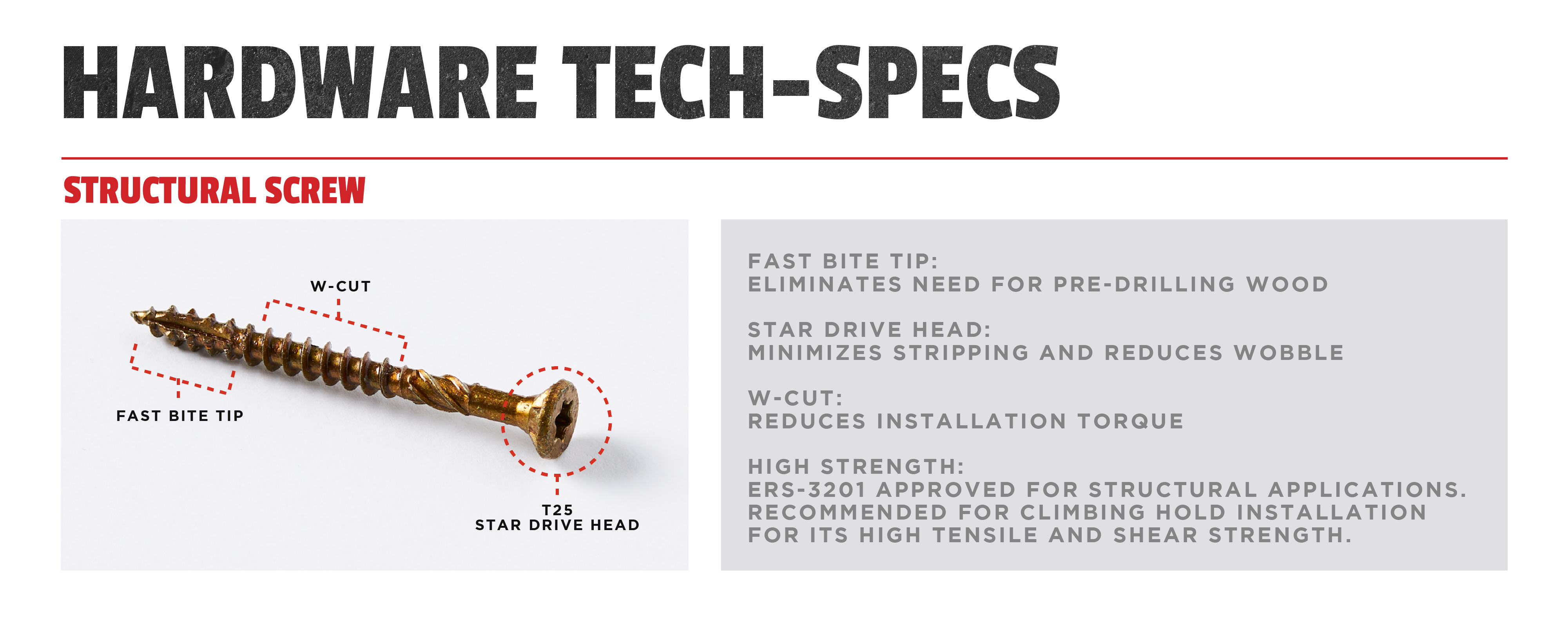 Atructural Screw Wood Screws